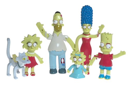 Simpsons Halloween Bendables Boxed Set #1