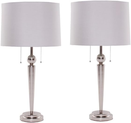 juego de lamparas de mesa lucia amazon