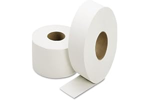 AbilityOne® - SKILCRAFT Jumbo Roll Toilet Tissue, 2- Ply, 3.7 in x 1000', White, 12 Rolls 8540-01-590-9073: Box, 12 Item(s)