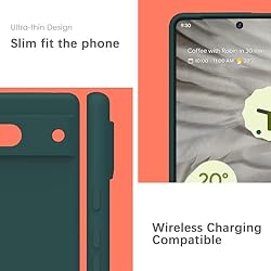YATWIN Silicone Case for Google Pixel 7A