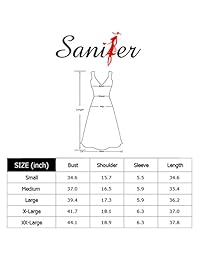 Sanifer - Camiseta de manga corta de algodón para mujer con bolsillos