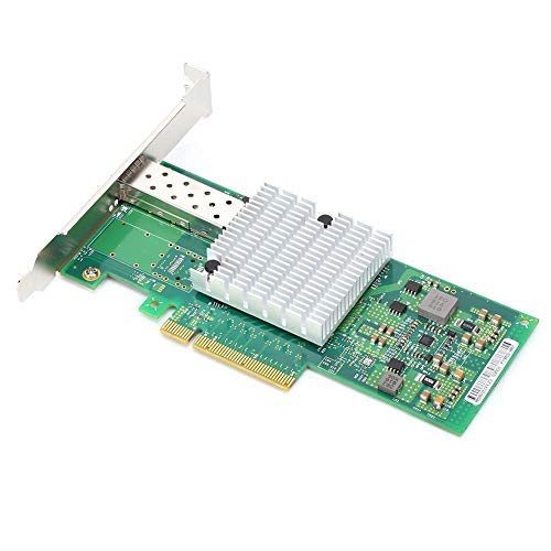 10Gbps Network Card for Intel 82599EN Chip E10G41BTDA X520-DA1,Fiber Network Card Single Port PCI-E Interface,for Windows Server 2012 R2,for Windows Server 2012,for Windows 8