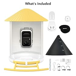 NETVUE Birdfy Lite- Smart Bird Feeder Camera, Bird