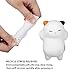 Stress Relief Toy, CoKate 3.9Inch Jumbo Soft Peach Charms Cream Scented Slow Rising Kids Toy Phone Strap