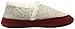 Acorn Women's House Slippers, Grey Ragg Wool, 6.5-7. 5