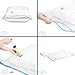 Fu Store PremiumJUMBO Vacuum Storage Bags (Works With Any Vacuum Cleaner + FREE Hand-Pump for Travel!) Double-Zip Seal and Triple Seal Turbo-Valve for 80% More Compression! (8 Pack)