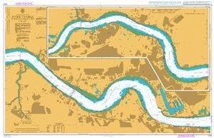 BA Chart 2151: England â€“ East Coast, River Thames, Tilbury to Margaret Ness