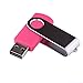 LHN® (Bulk 5 Pack) 2GB Swivel USB Flash Drive USB 2.0 Memory Stick (Pink)