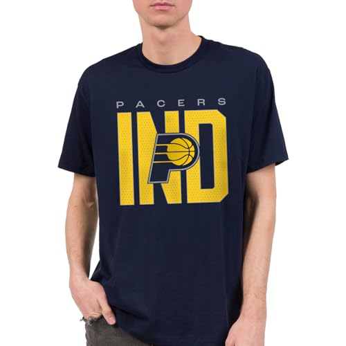 Junk Food NBA - Indiana Pacers - City Mesh - Officially Licensed Adult Short Sl…
