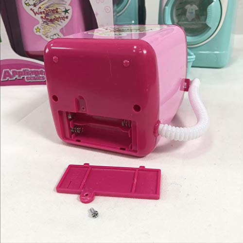 Mini Electric Cute Cosmetic Powder Puff Washing Machine, Makeup Brushes Cleaner Washer Tool,Simulation Children Play House Pretend Toy