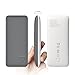 PURIDEA S5 7000mAh 2.1A Output Portable Charger, Dual USB Power Bank External Battery Backup Pack (2A Input Li-polymer Battery Banks)for Apple iPhone 4 5 6 Plus Samsung HTC Gray