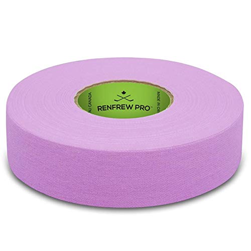 Renfrew Cloth Hockey Tape, 1" (Hockey Fights Cancer Purple, 25m) - Thumbnail 2