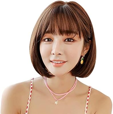 D Ky Wig Female Short Hair Bobo Korean Wave Head Short Straight