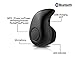 [Left Ear Version] Actpe Mini Invisible Style Wireless Bluetooth Hands free Calls Headphone Headset Earbud Earphone with Microphone for iPhone 7 6S iPod, Samsung Galaxy S7 S6, Note 5, Android - Black