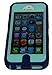 BeautyChase(TM) Iphone5/5S Defender Body Armor Case Comparable to Otterbox Defender Series (navy/light blue)
