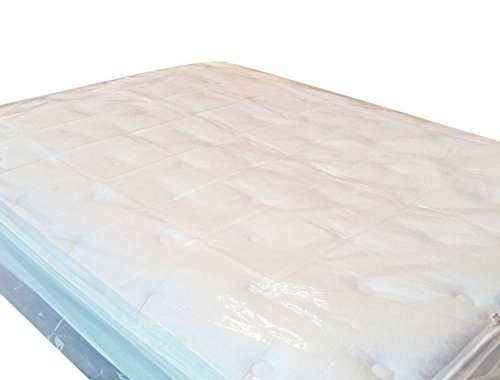 SPRINGROSE Heavy Duty 4 Mil Extra Thick Mattress Bag- Large Enough For Pillow Top, Extra Long or Standard Queen Size. Extremely Durable and Perfect for Moving and Long Term Storage.