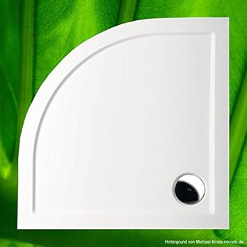 Mineralguss Duschwanne 90x90 R55 Bodengleiche Dusche 900x900x40 Mm Amazon De Baumarkt
