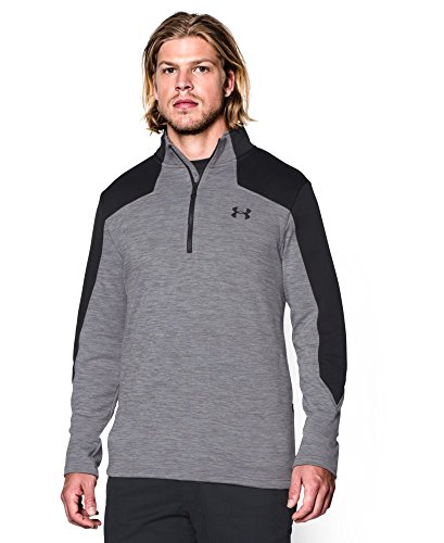 UPC 888376681746, Under Armour Men&#39;s Gamut 1/4 Zip, True Gray Heather/Black, Large