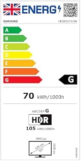 Samsung DU7110 50 Inch Crystal UHD Smart TV with Crystal Processor 4K PurColour view 14