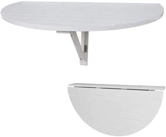 Table De Cuisine Salle Table Murale Rabattables Table Pliante Petit Bureau Table Pliante Murale A Abattant Table Pliante Semi Ronde En Pin Cuisine Et Salle A Manger Enfants Economiser De L Espace Amazon Fr Cuisine Maison