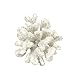 Redeco White Artificial Resin Rice Coral, Home Office Ornament, Aquarium Decoration, Ocean Sea Decor 5
