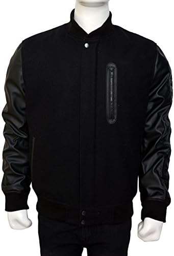 Michael B Jordan XXIV Leather Sleeves Jacket ►BEST SELLER◄ (Medium)