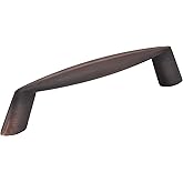 Elements 988-96DBAC Zachary Collection Pull, Brushed Oil Rubbed Bronze
