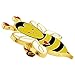 PinMart Cute Love Bee Valentine's Day Heart Enamel Lapel Pin