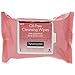 Neutrogena Pink Grapefruit Oil Free Cleansing Wipes - 25 per pack -- 6 packs per case.