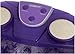 Conair FB51R Cord Reel Massaging Jet Footbath, Purple and White
