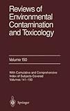 Reviews of Environmental Contamination and Toxicology, , 0387948856