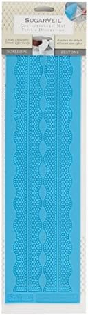 SugarVeil Silicone Scallops Mat