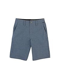 Volcom pantalón corto de 4 vías elástico híbrido de 18 pulgadas para niños