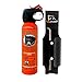 Udap Bear Spray Safety Orange Color Griz Guard Holster (Black)