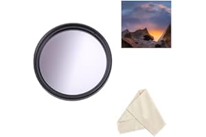 Camera Lens 62mm Grey Graduated Color Filter For Nikon Z50, Zfc camera With Nikon NIKKOR Z 35mm f/1.8 S Lens