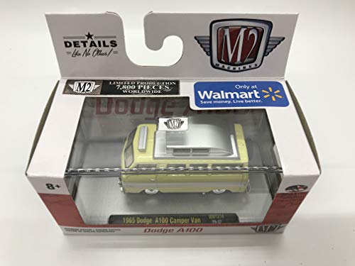 M2 Machines by M2 Collectible Dodge A-100 1965 Dodge A100 Camper Van 1:64 Scale WMTS14 19-17 Yellow Details Like NO Other! 1 of 7800