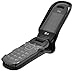 Turtleback Fitted Case for LG Revere 3 VN170 Flip Phone Heavy Duty Black Leather Phone Case with Removable Belt Clip -