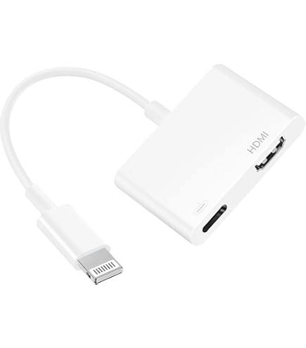 Amazon.com: Apple MFi Certified Digital AV Adapter, Lightning to