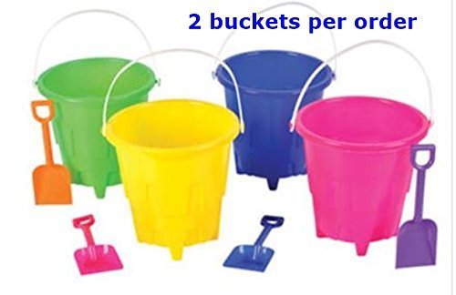 large sand buckets