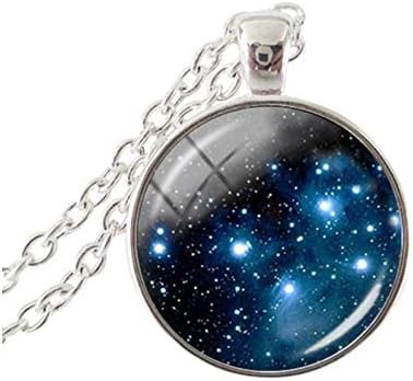 Nebula Necklace Galaxy Astronomy Pendant Solar System Jewelry Space Universe Necklace Milky Way Jewelry Statement Pendants Gifts A8