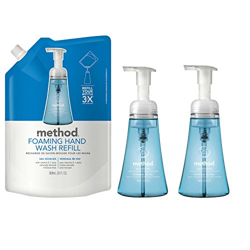 Method naturally derived foaming hand wash sea minerals…