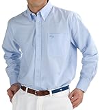 Blue Oxford Button Down Sport Shirt