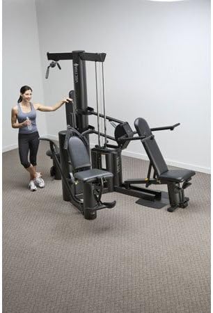 Vectra VX18 Multi gimnasio (montura negra sobre tapicerías y aparatos): Amazon.es: Deportes y aire libre