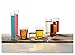 Party Essentials Disposable Hard Plastic Shot Shooter Glasses |Tasting Cups, 200-Count, 2-Ounce Clear