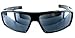 The Unisex Wrap Around Terminator Sun Reader Reading Glasses for Men and Women +2.00 Black (Carrying Case Included)
