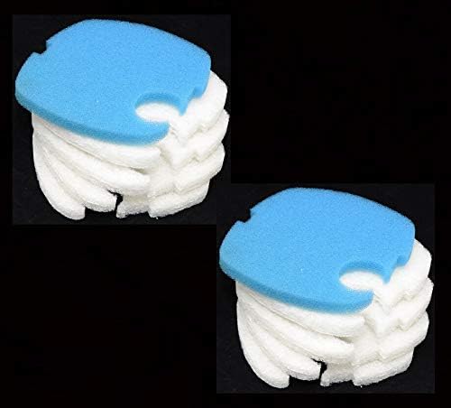 MAMAY SUMARNA 10PCS Aquarium Replacement Filter Pads SUNSUN/GRECH/Super/HW-304B CF500