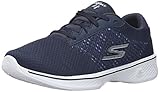 Skechers Performance Women's Go Walk 4 Exceed Walking Shoe, Navy/White, 7 M US