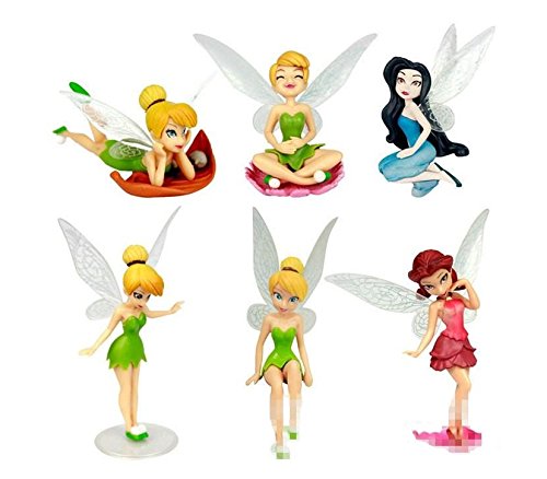 Buy Futaba Tinkerbell Fairy Animation Cartoon Dolls Pack Of Six Online At Low Prices In India Amazon In