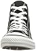 Converse Unisex Chuck Taylor All Star High Top Sneakers Black/White (8.5 B(M) US Women / 6.5 D(M) US Men, Black/White)