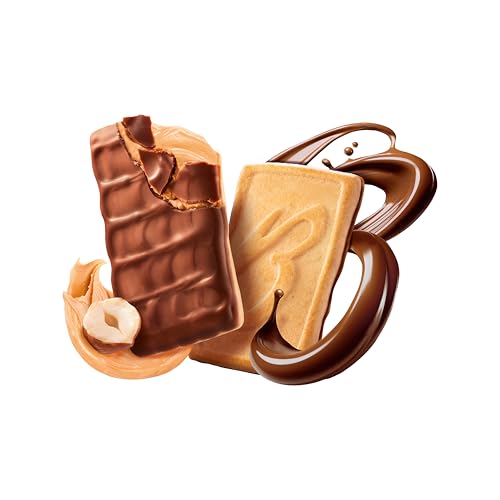 Bahlsen Hazelnut Cream & Choc, 100g, knuspriger Keks mit Haselnusscremefüllung und Vollmilchschokolade (1 x 100 g) thumbnail 3